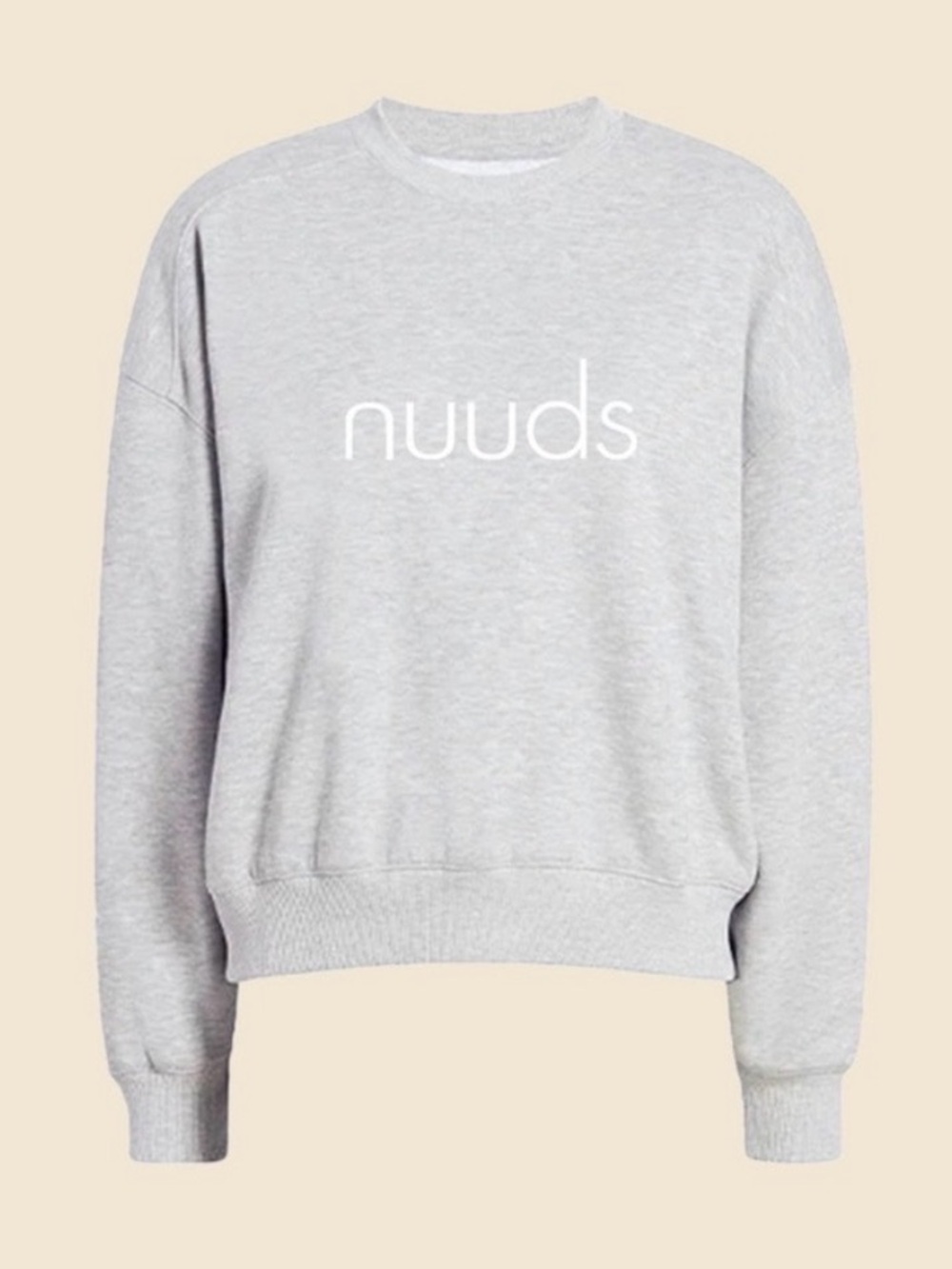 NWOT Nuuds 2024 Boston Pop Up Grey Sweatshirt size XL